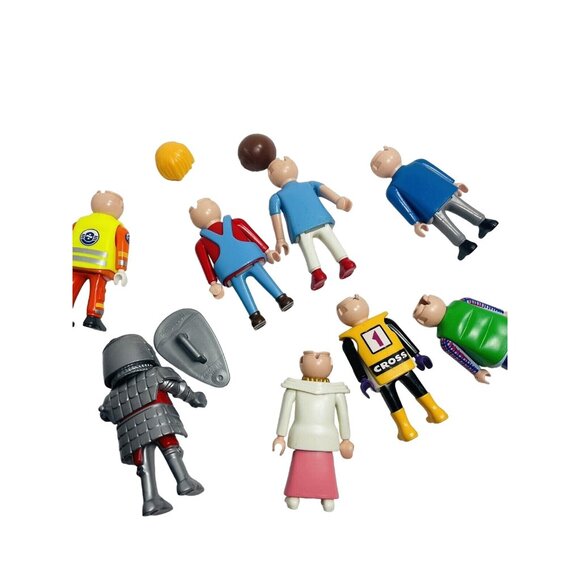 Lot Parts Only Play Mobil Figures Replacement Pieces - Picture 10 of 14